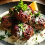 Beef Kofta Garlic Yogurt