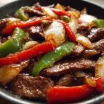 Chinese Pepper Steak Onions