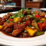 Chinese Style Mango Chicken Stir Fry