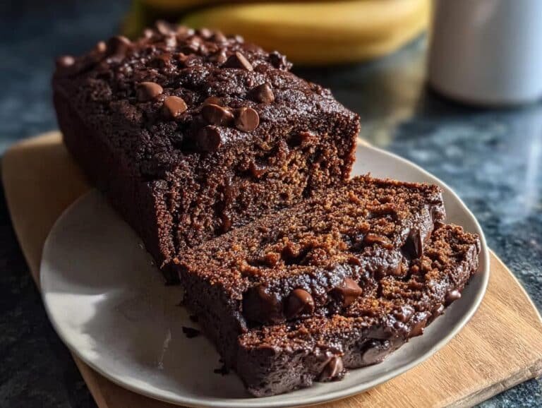 Chocolate Espresso Banana Bread