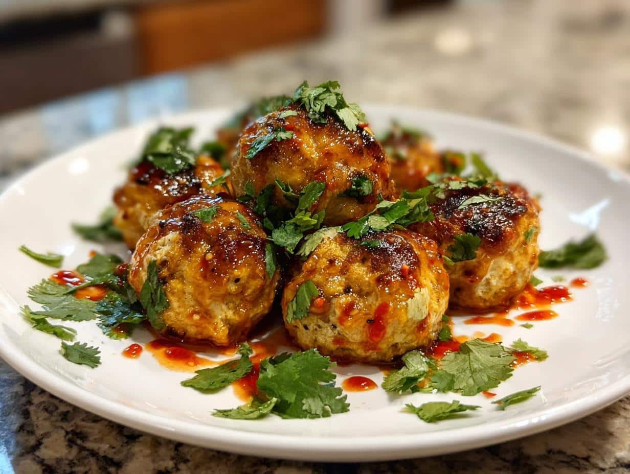Coconut Chicken Meatballs