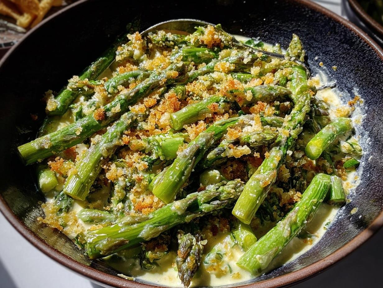 Creamed Asparagus - detail 2