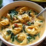 Creamy Tortellini Soup
