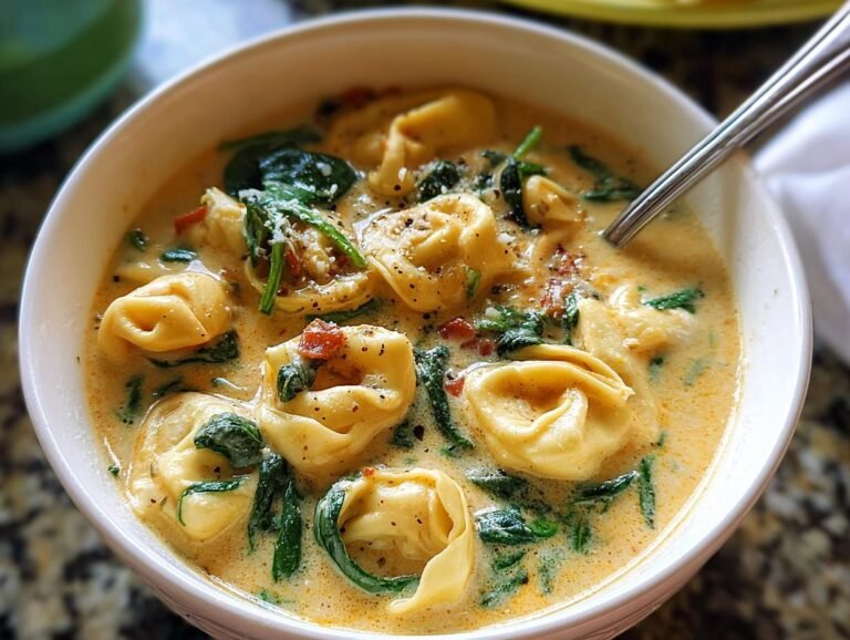 Creamy Tortellini Soup