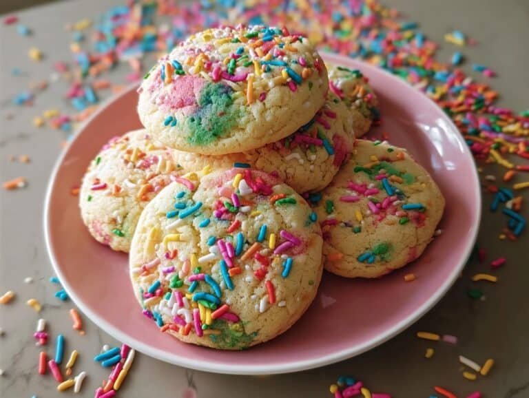 Funfetti Cookies For Celebrating