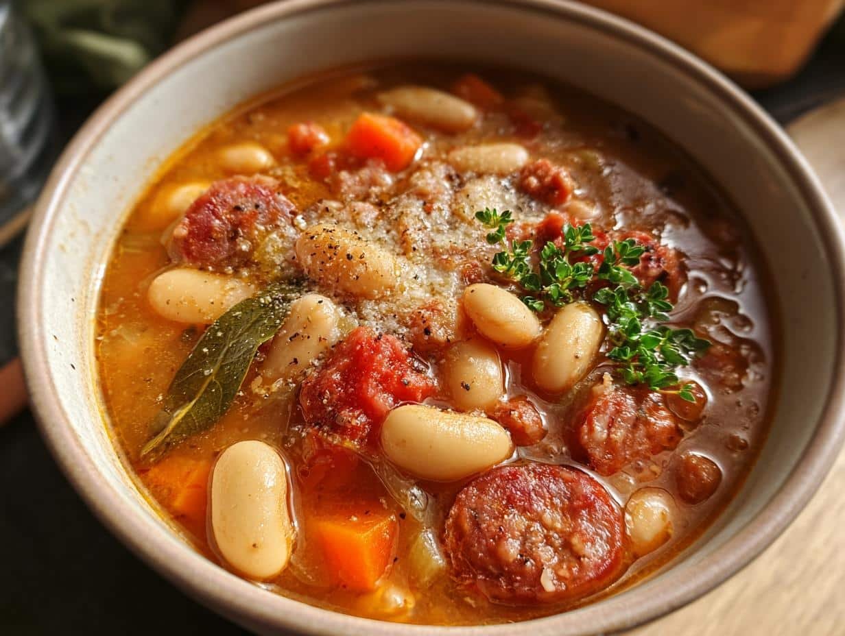 Italian Bean Soup: Taste 10 Best Comfort Bowls - Italian Bean Soup - additional detail