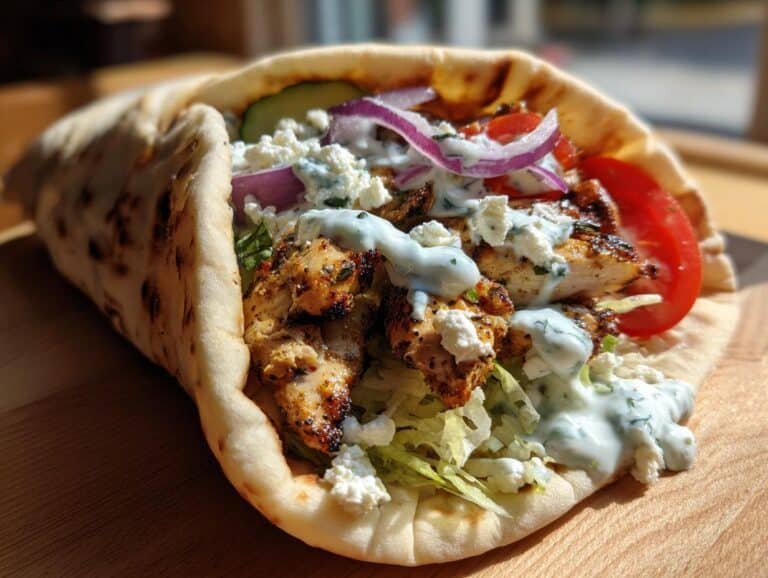 Mediterranean Chicken Gyros