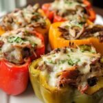 Philly Cheesesteak Stuffed Peppers