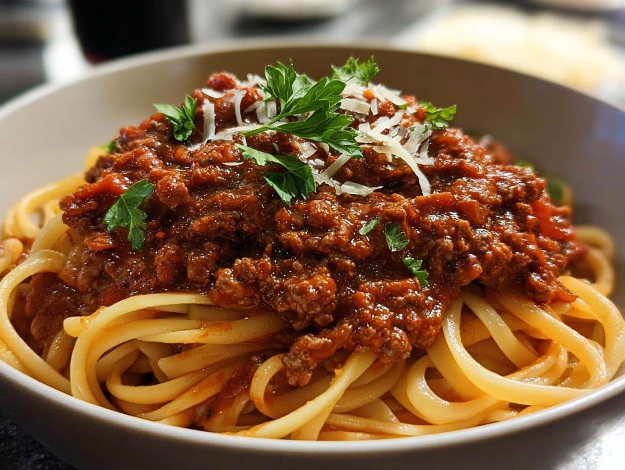 Slow Cooker Bolognese Sauce