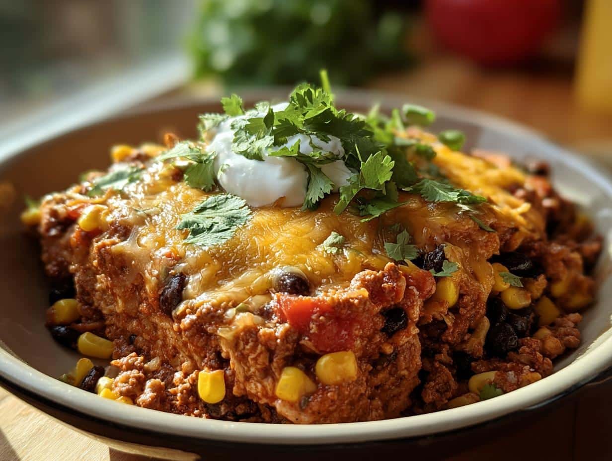 Slow Cooker Taco Casserole: Delicious 1-Pot Meal - Slow Cooker Taco Casserole - additional detail