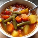 Slow Cooker Vegetable Soup