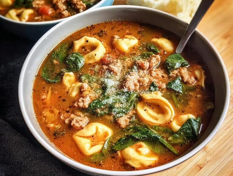 Tortellini Soup Italian Sausage