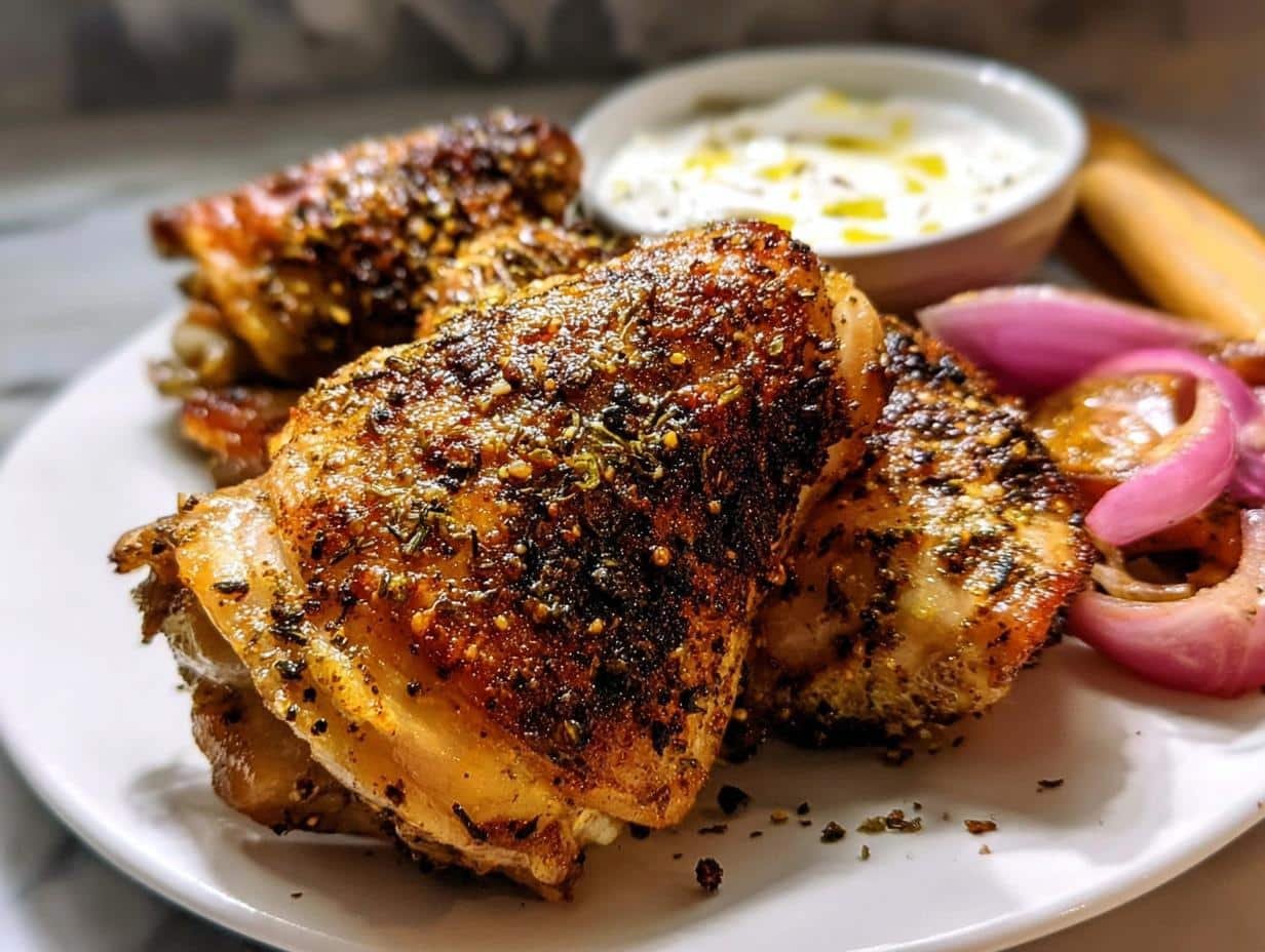 Zaatar Chicken - detail 1