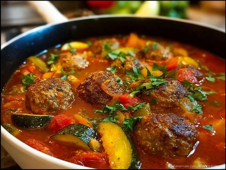 Albondigas Soup Mexican Meatball