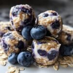 Blueberry Cheesecake Protein Bites