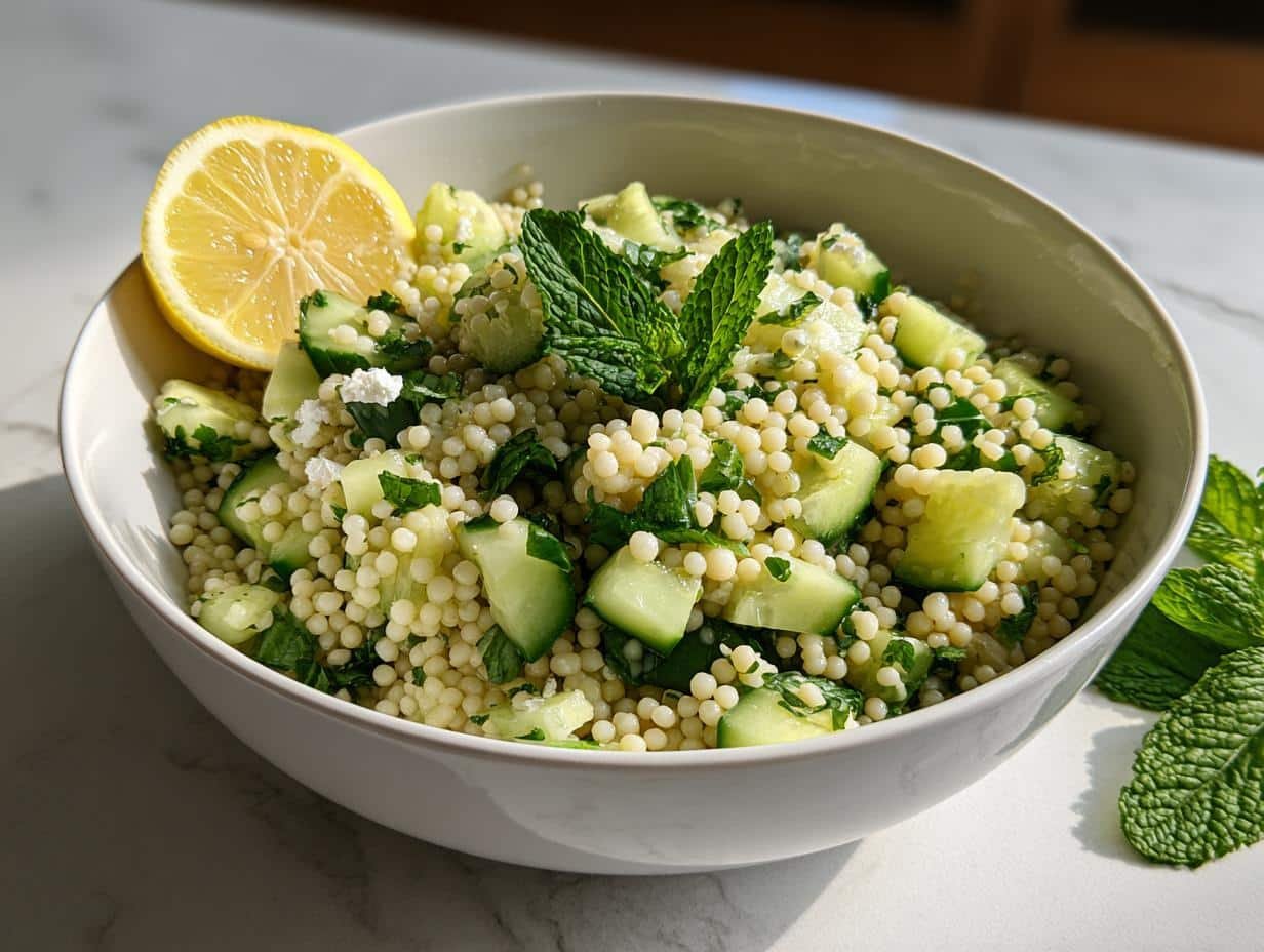 Chilled Cucumber Couscous Salad: 6 Quick Fixes - Chilled Cucumber Couscous Salad - additional detail