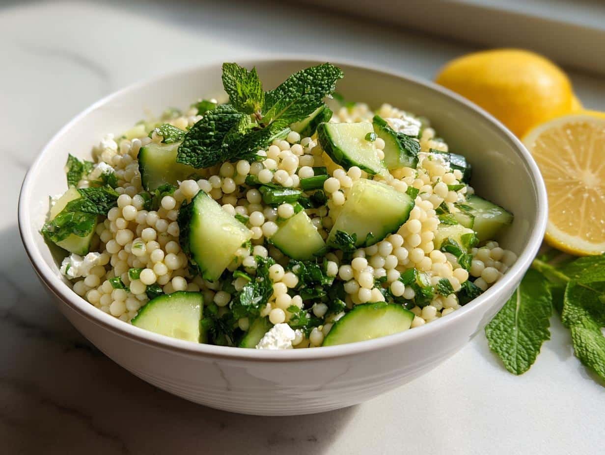 Chilled Cucumber Couscous Salad: 6 Quick Fixes - Chilled Cucumber Couscous Salad - additional detail