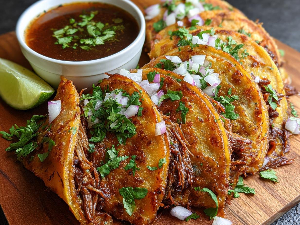 Crock Pot Birria Tacos