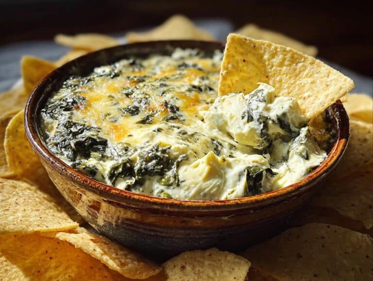 Crockpot Spinach Artichoke Dip