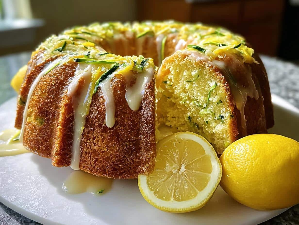 Lemon Zucchini Bundt Cake