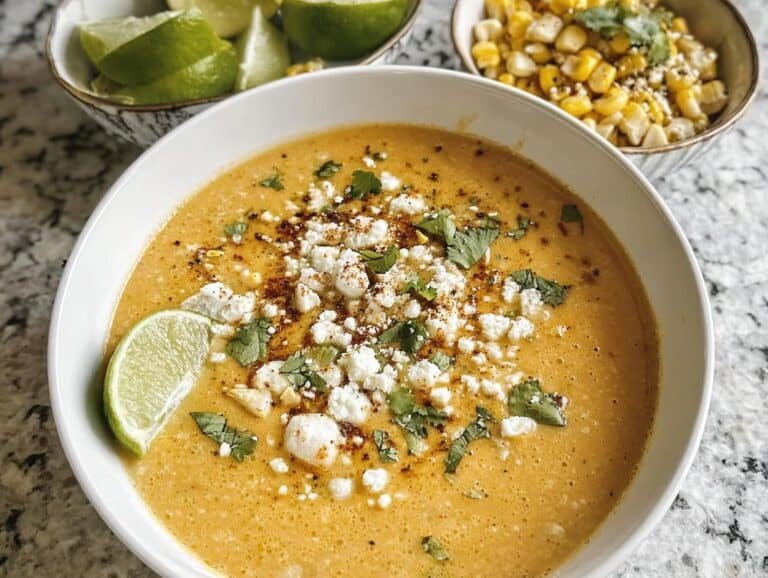 Mexican Street Corn Soup