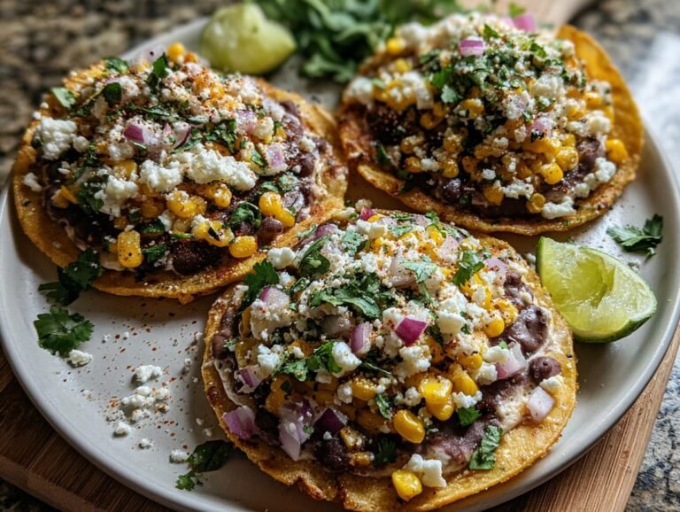 Mexican Street Corn Tostadas