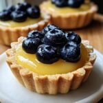 Mini Lemon Blueberry Tarts