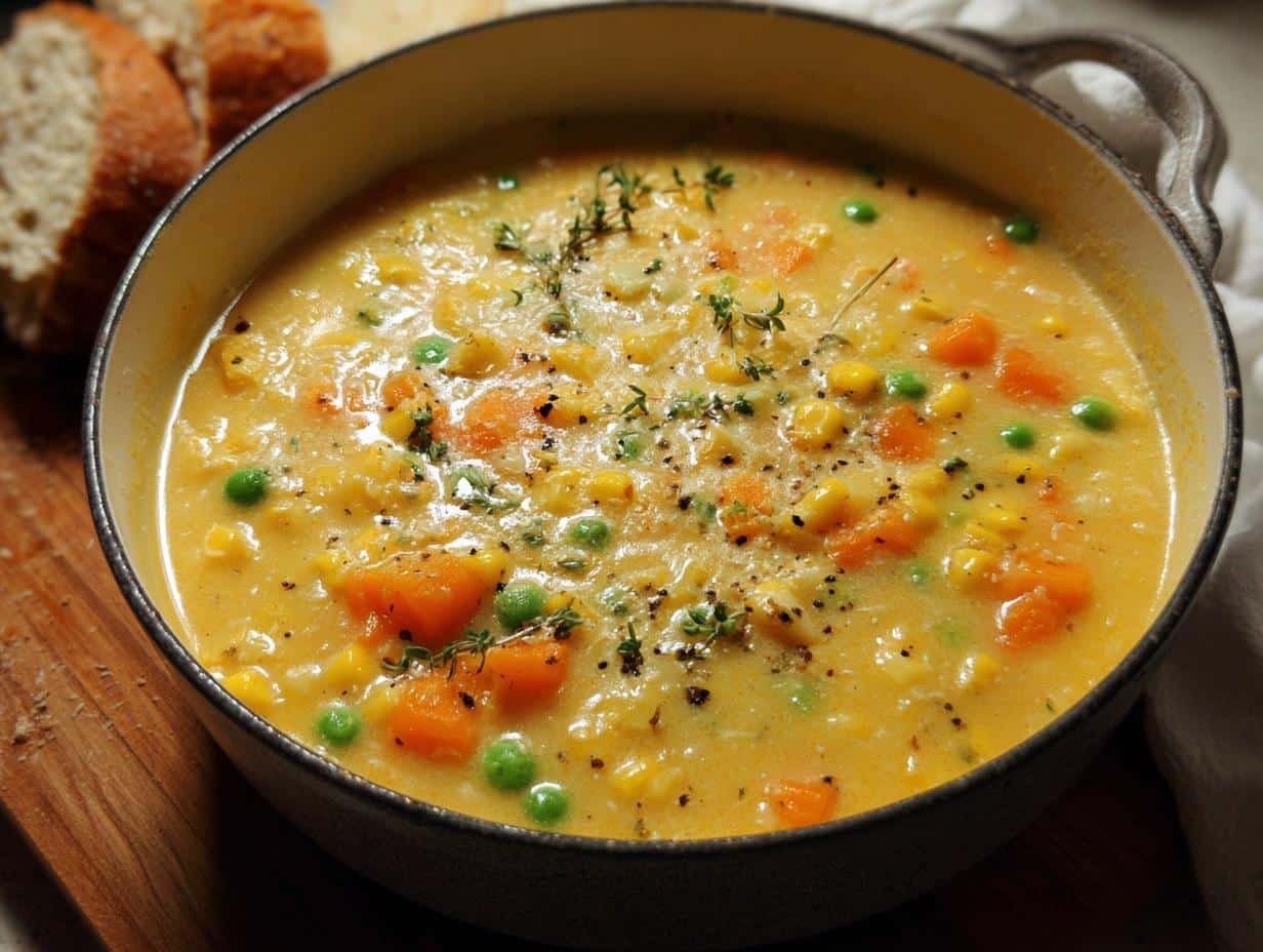 One Pot Creamy Vegetable: Amazing 30-Minute Meal - One Pot Creamy Vegetable - additional detail