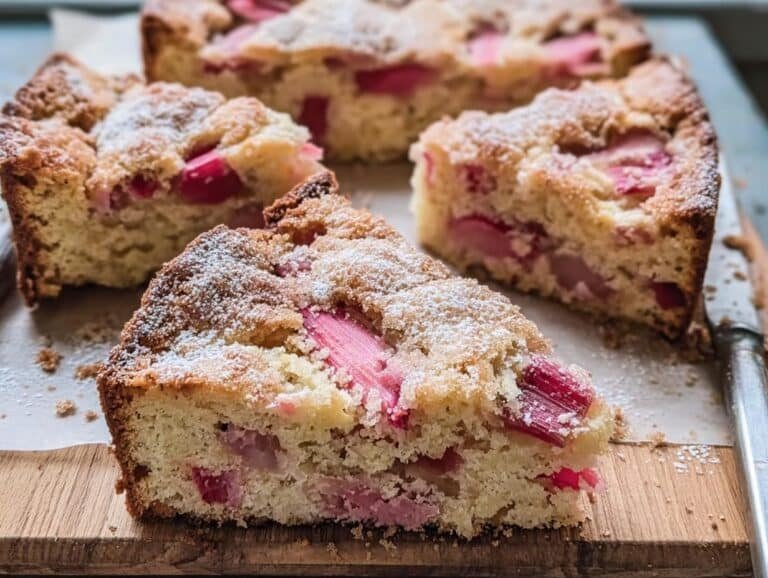 Rhubarb Cake
