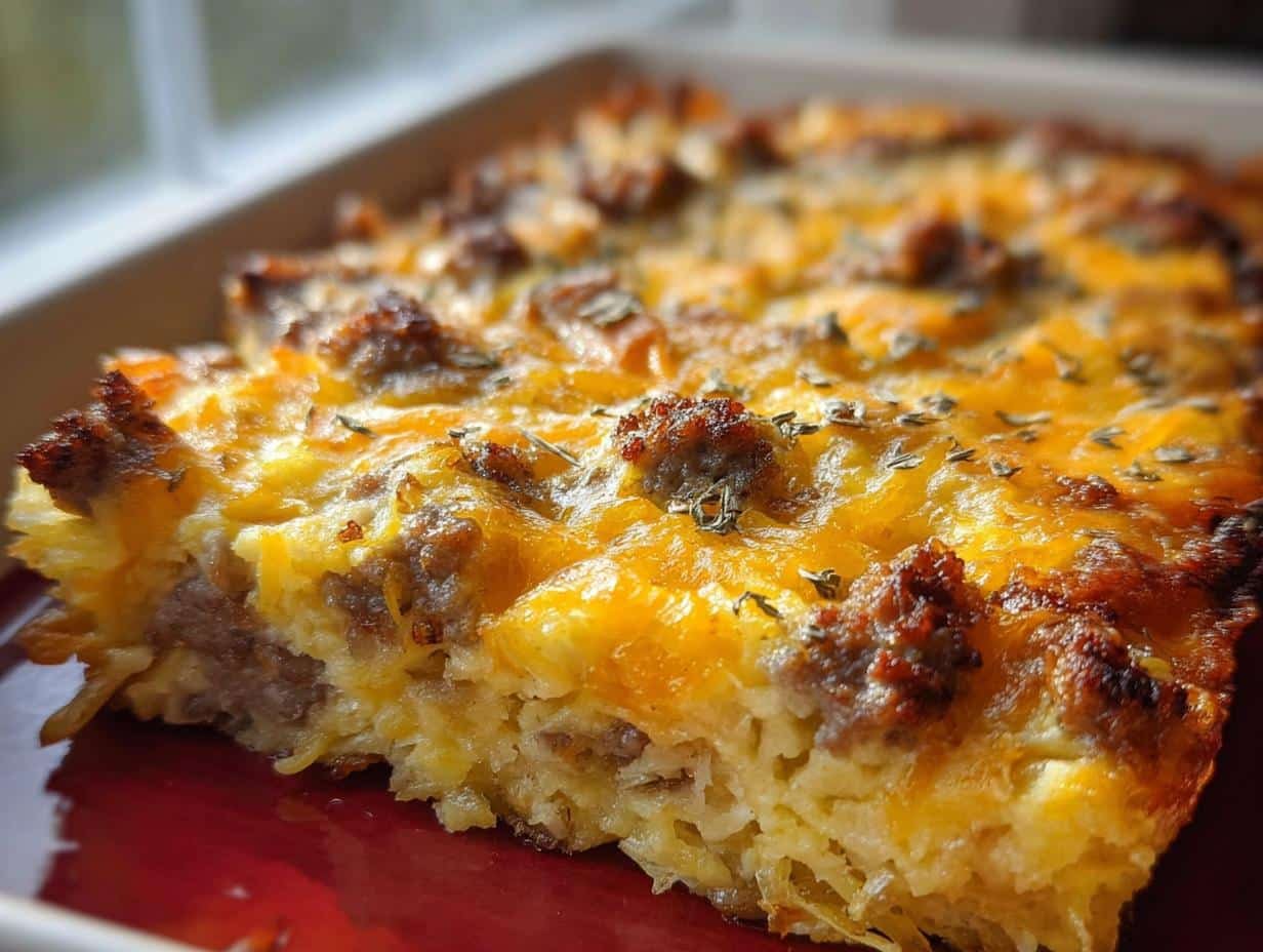 Sausage Hash Brown Breakfast