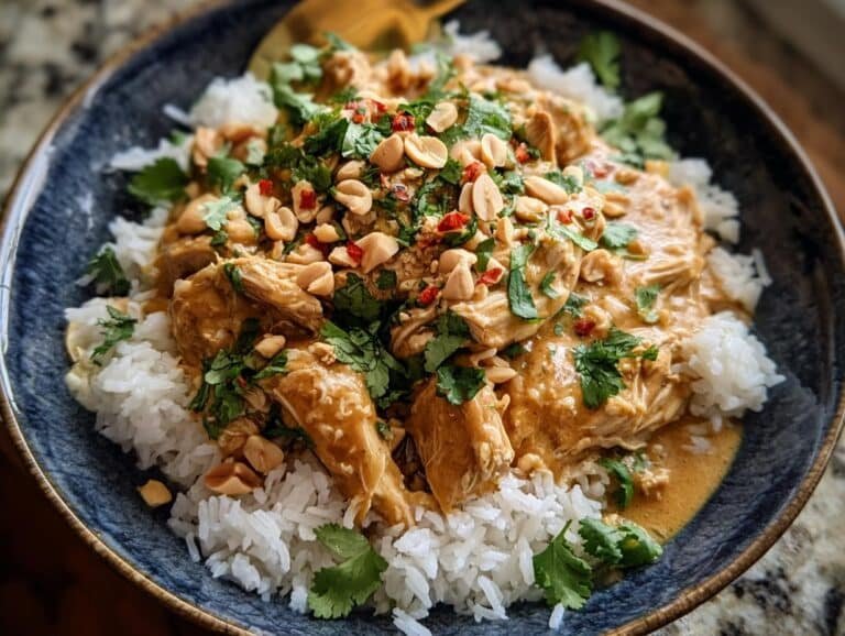 Slow Cooker Thai Peanut
