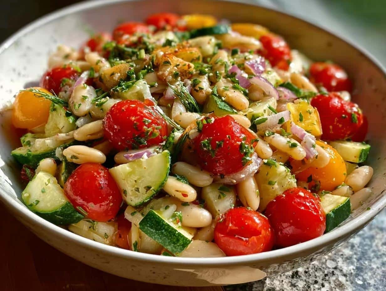 White Bean Salad Summer