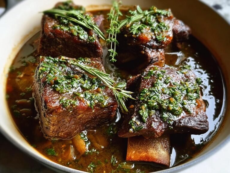 Apple Cider Braised Short