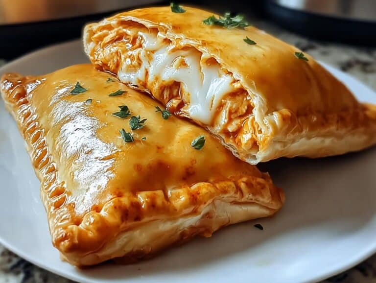 Buffalo Chicken Pizza Pockets