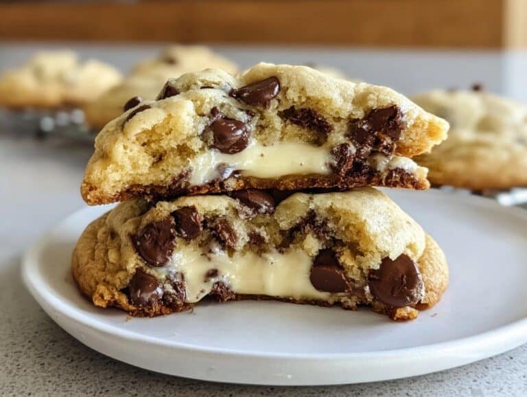 Cheesecake Stuffed Chocolate Chip