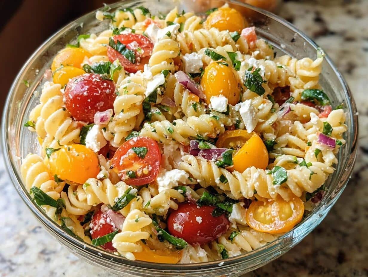 Amazing Cold Pasta Salad You'll Love - Cold Pasta Salad - main visual representation