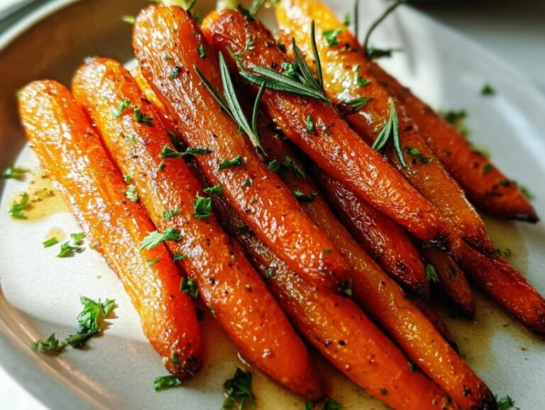 Maple Roasted Carrots