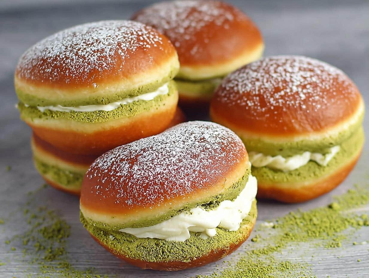Matcha Cream Filled Donuts: 5 Amazing Twists - Matcha Cream Filled Donuts - main visual representation