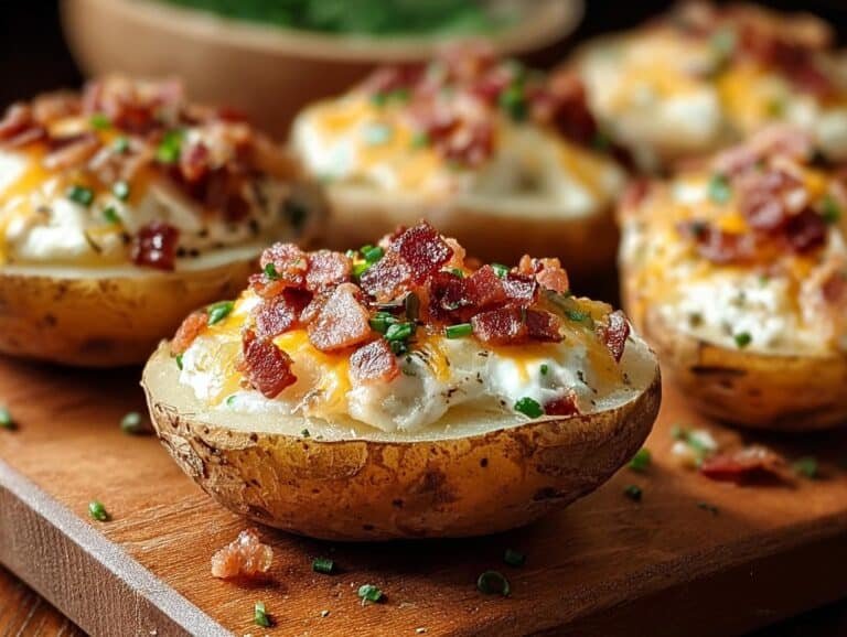 Mini Loaded Baked Potatoes