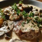 Morel Mushroom White Cream