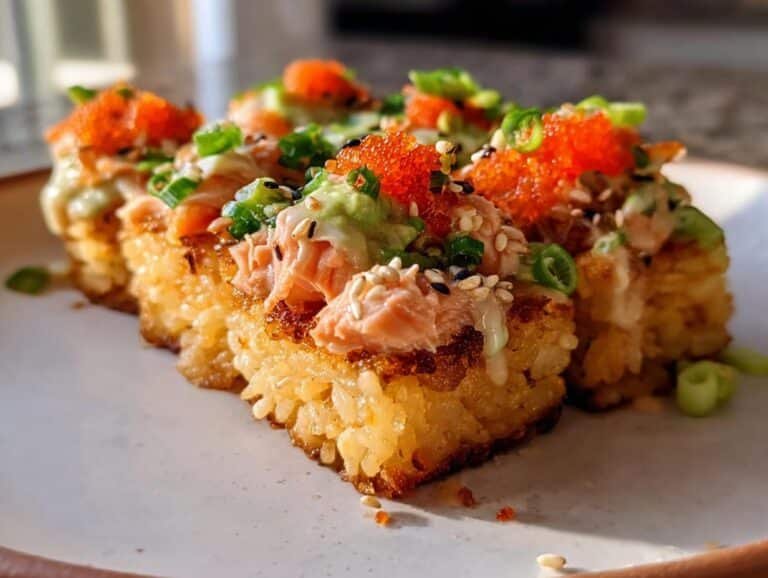 Salmon Crispy Rice