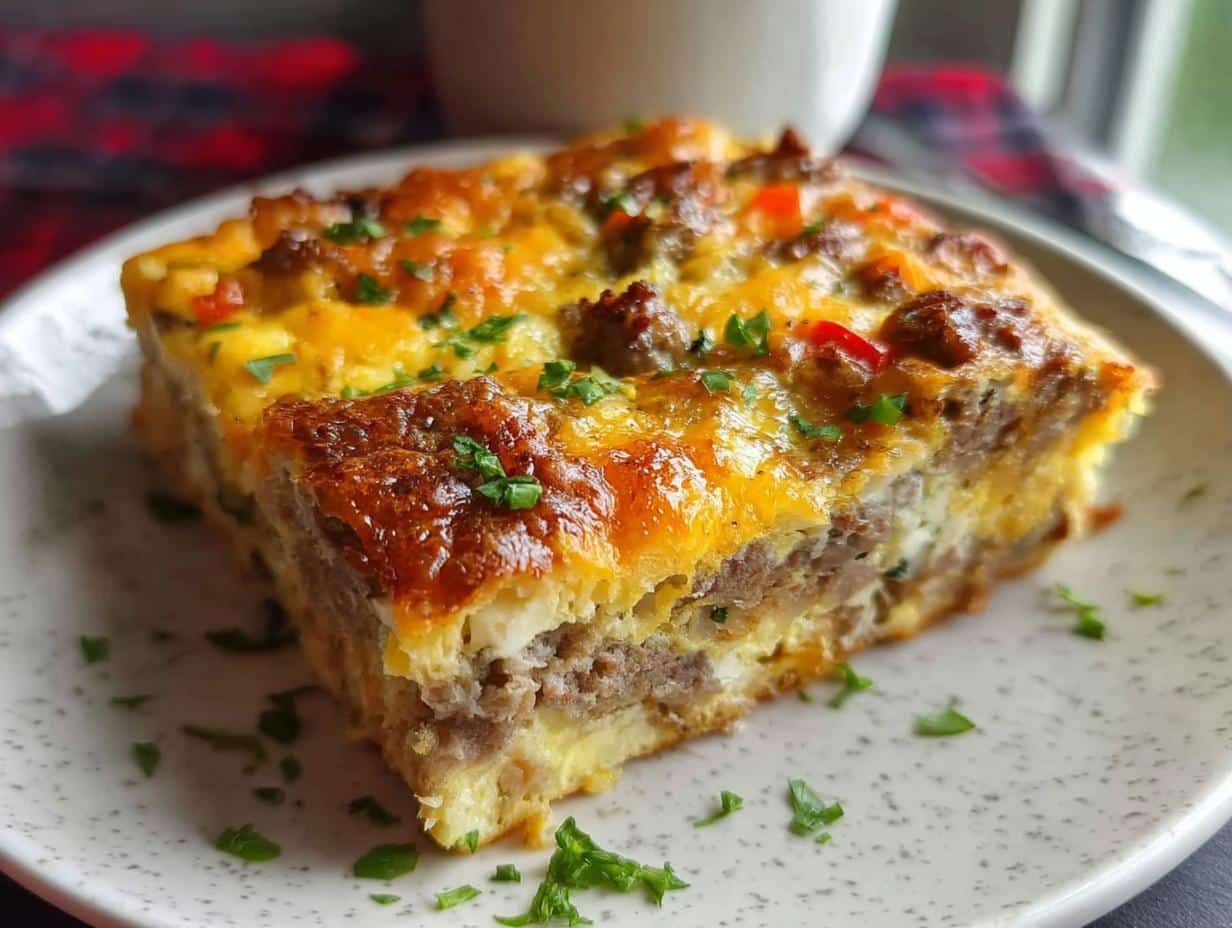 Sausage Breakfast Casserole: Your 1 Best Comfort Meal - Sausage Breakfast Casserole - additional detail
