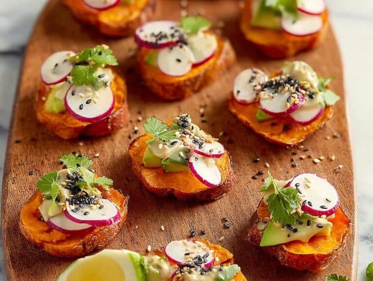 Sweet Potato Appetizer Bites