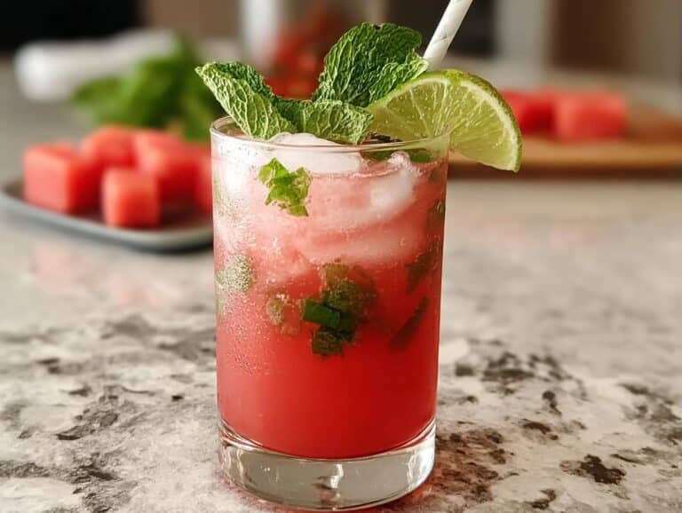 Watermelon Mojito Mocktail