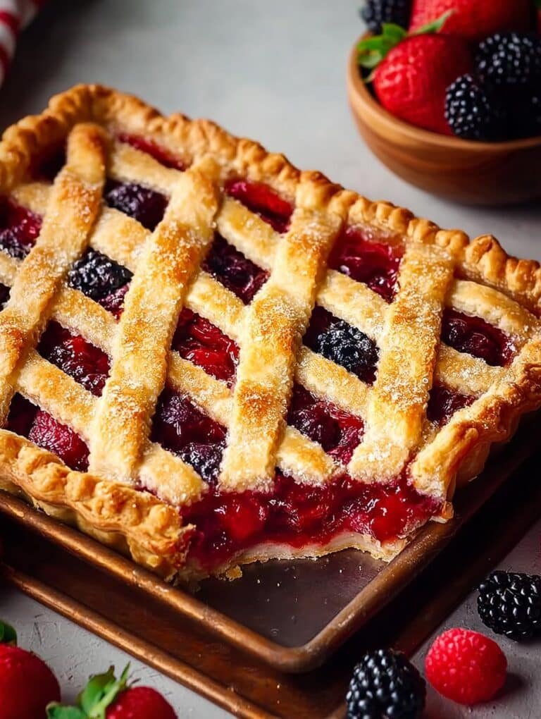 Berry Slab Pie