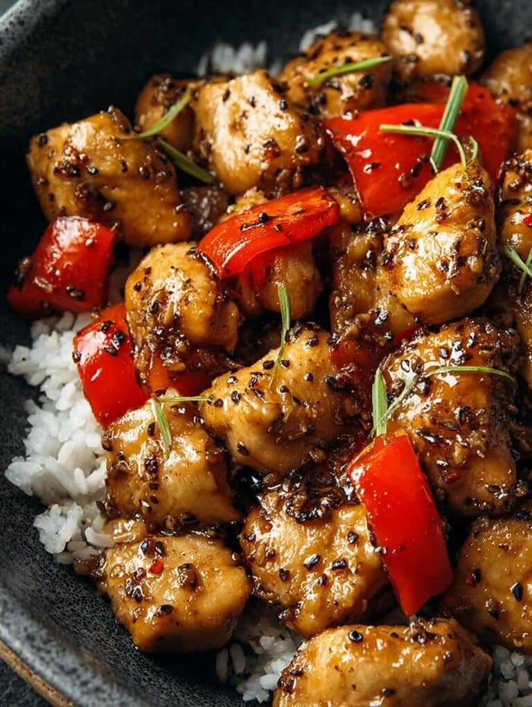 Black Pepper Chicken