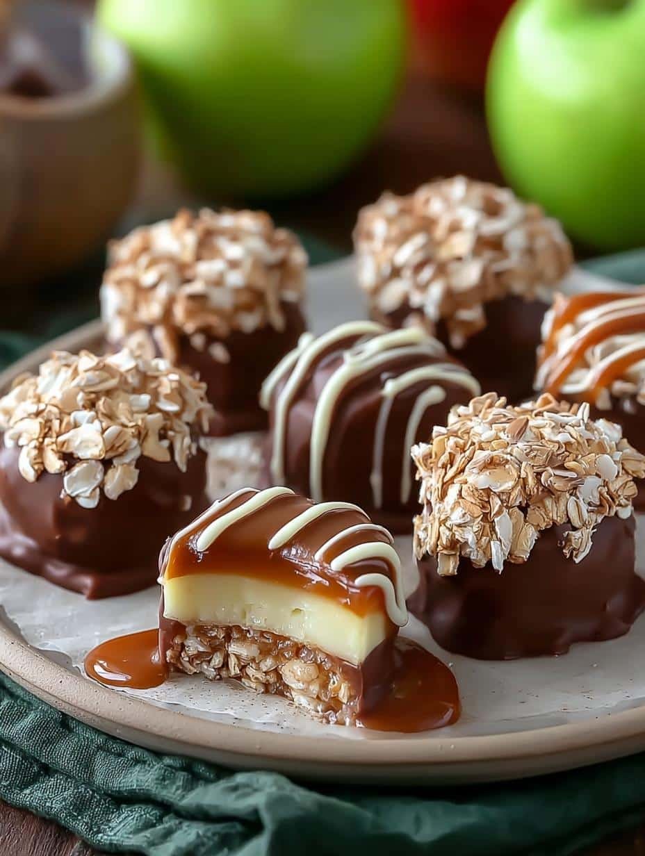 Delicious Caramel Apple Bites: 10 Sweet Fall Treats - Caramel Apple Bites - main visual representation