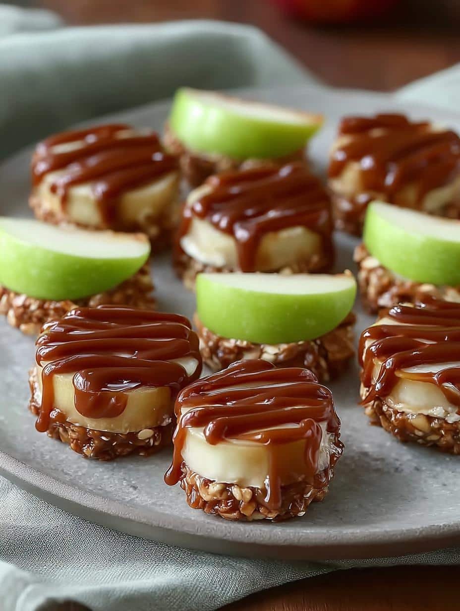 Delicious Caramel Apple Bites: 10 Sweet Fall Treats - Caramel Apple Bites - additional detail