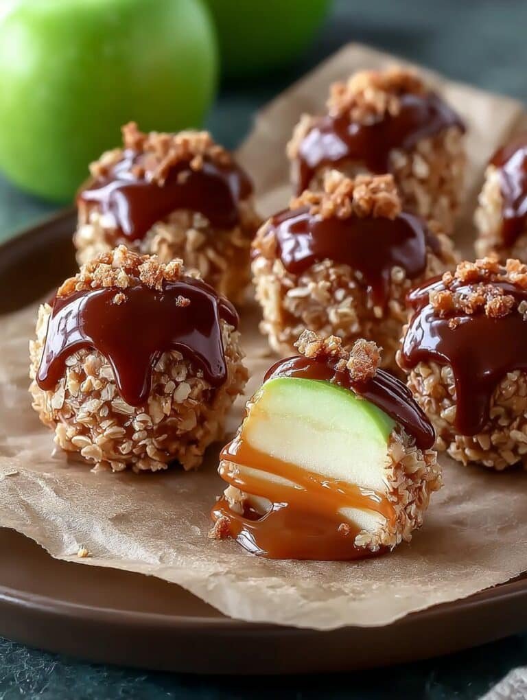 Caramel Apple Bites