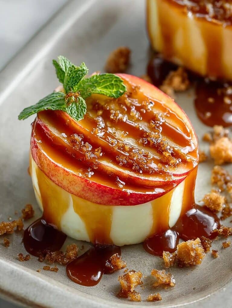 Caramel Apple Slices